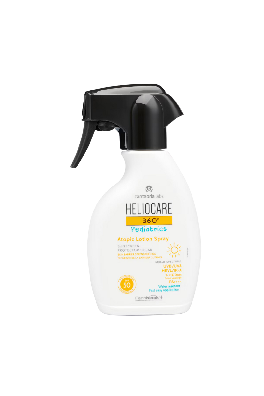 Heliocare 360° Pediatrics (kids)atopic melkspray voor gezicht en lichaam