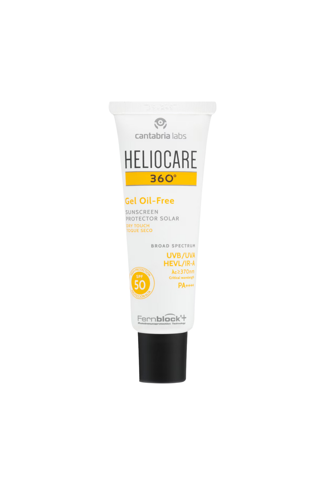 Heliocare 360° Gel Oil- free SPF50 (niet vet voor vette, onzuivere huiden!)